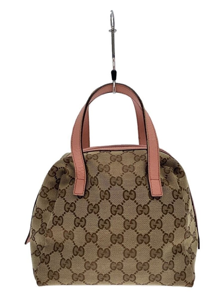 GUCCI GG Canvas Brown Handbag Authentic from Japan