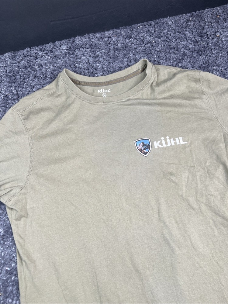 Kuhl Men's Medium Born In The Mountains Graphic T-Shirt Wildfibre Organic Cotton