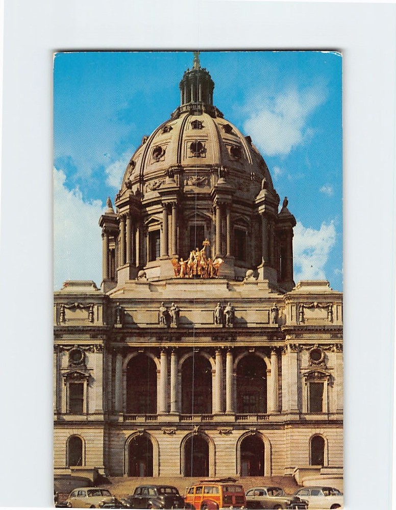 Postcard State Capitol St. Paul Minnesota USA