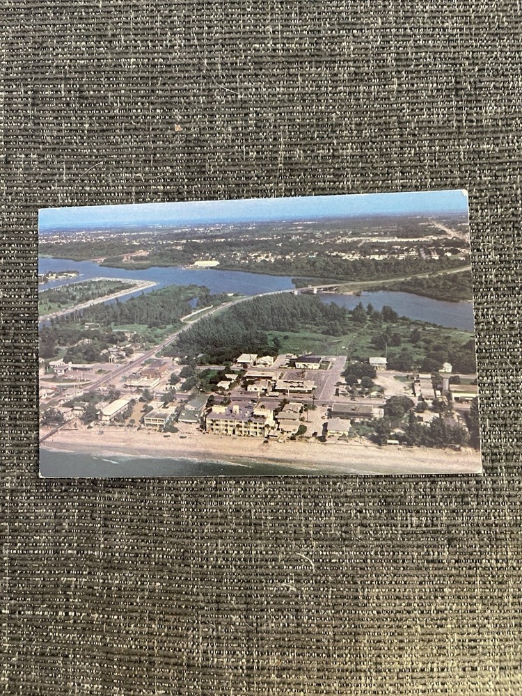 Vintage Postcard St. Petersburg, FL~Indian Rocks Beach On Gulf Of Mexico c1960’s