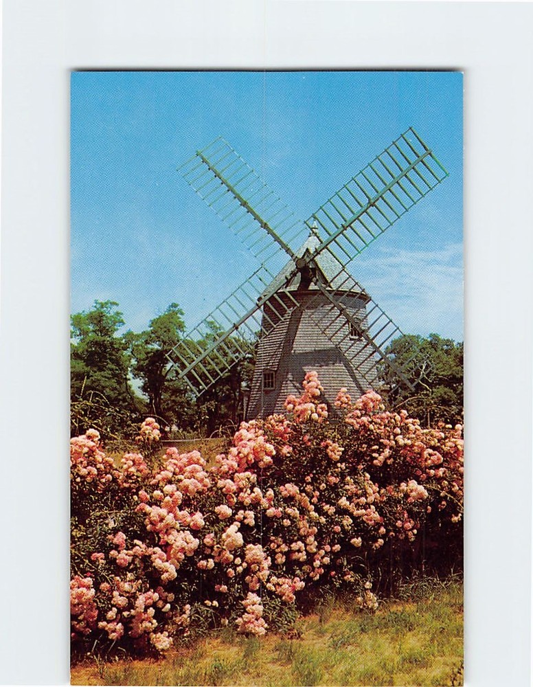 Postcard Eastham Windmill Cape Cod Massachusetts USA
