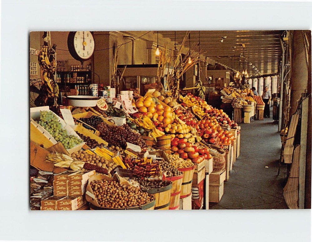 Postcard The French Market New Orleans Louisiana USA