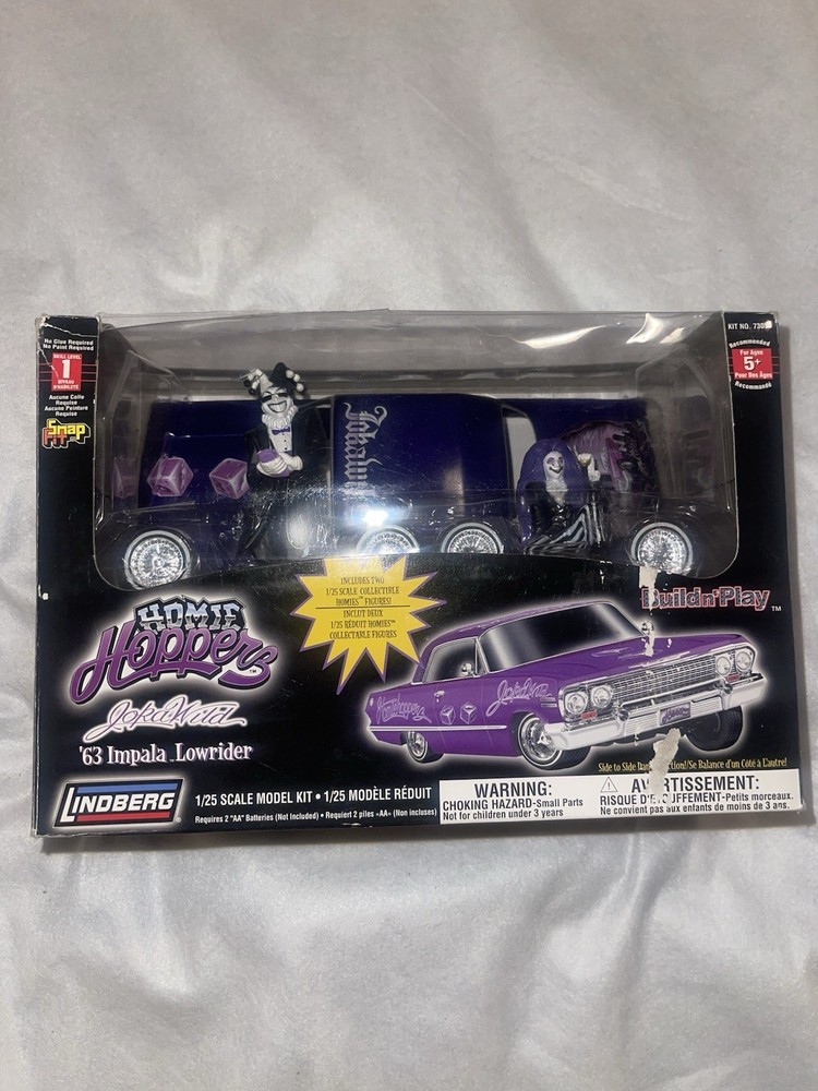 Lindberg Homie Hoppers Joka Wild 1963 Impala Lowrider & 1/25 Figure Set NIB
