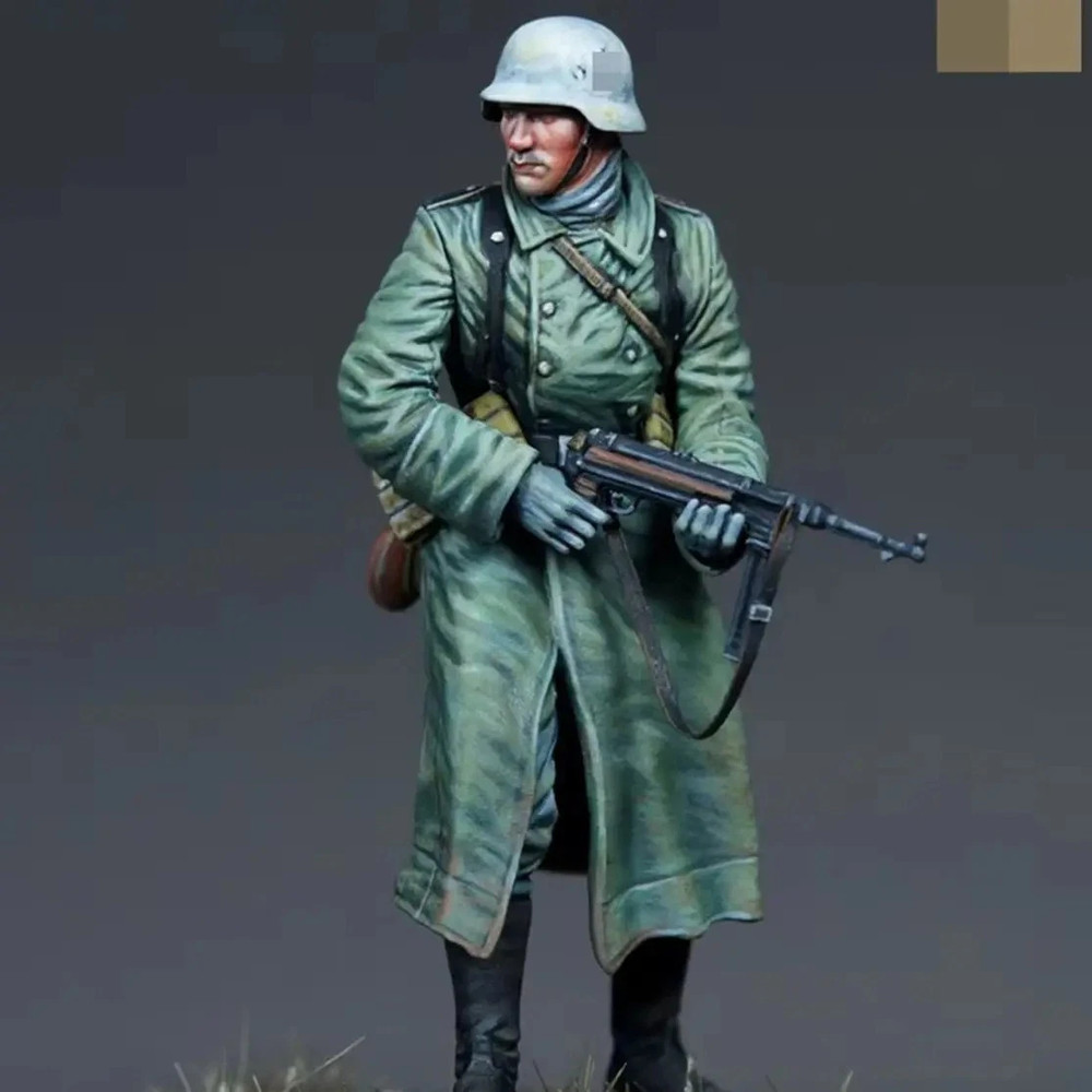 1/35 Resin Figure Model Kit – Military Theme, Unassembled & Unpainted GK