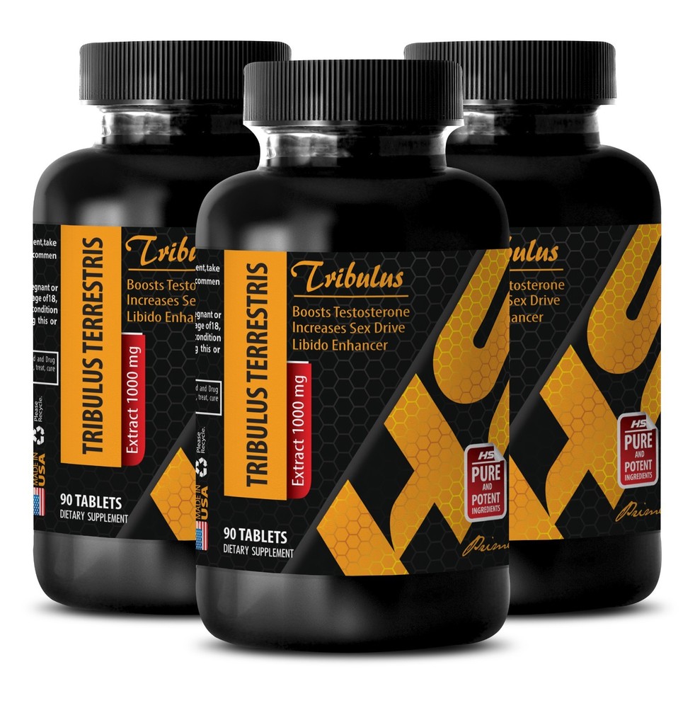 Male performance Enhancement - TRIBULUS TERRESTRIS 1000MG 3B - tribulus longjack