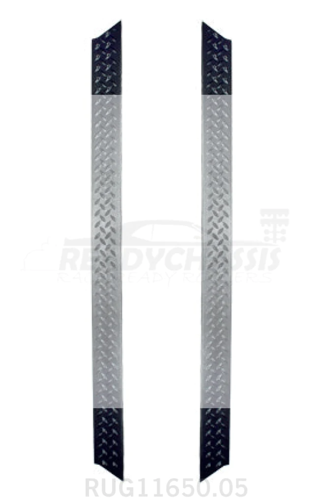 Rugged Ridge Rocker Side Panels Body Armor 97-06 for Jeep Wrang 11650.05