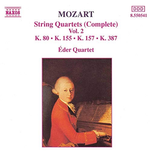 Mozart: String Quartets (Complete) Vol.2 - Eder 4Tr CD ZEVG The Cheap Fast FreeFREE US DELIVERY | EAN: 4891030505414 | Quality CD