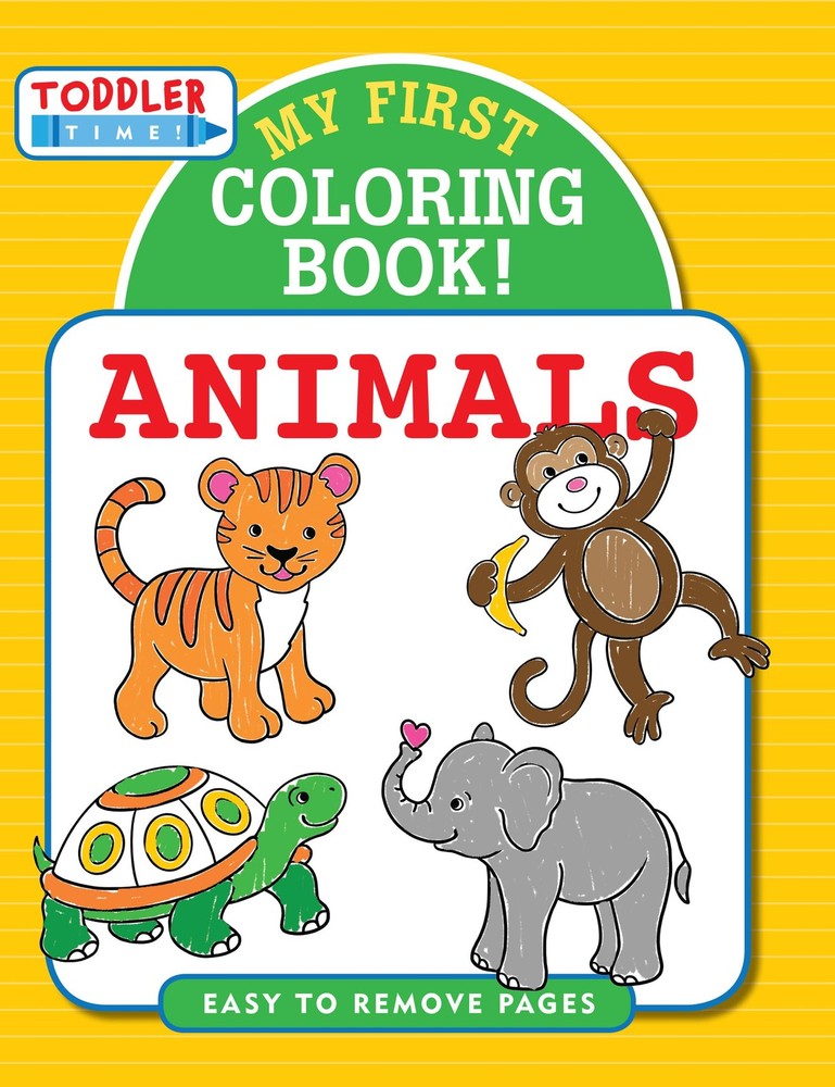 My First Coloring Book - Animals Multi