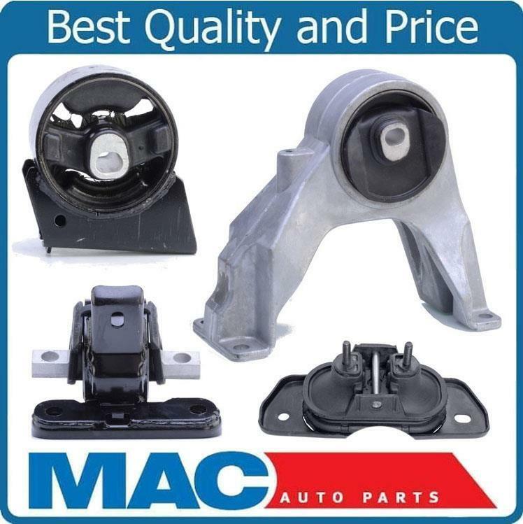 For All Wheel Drive 11-18 3.6L Journey New Motor and Auto Transmission Mounts 4p