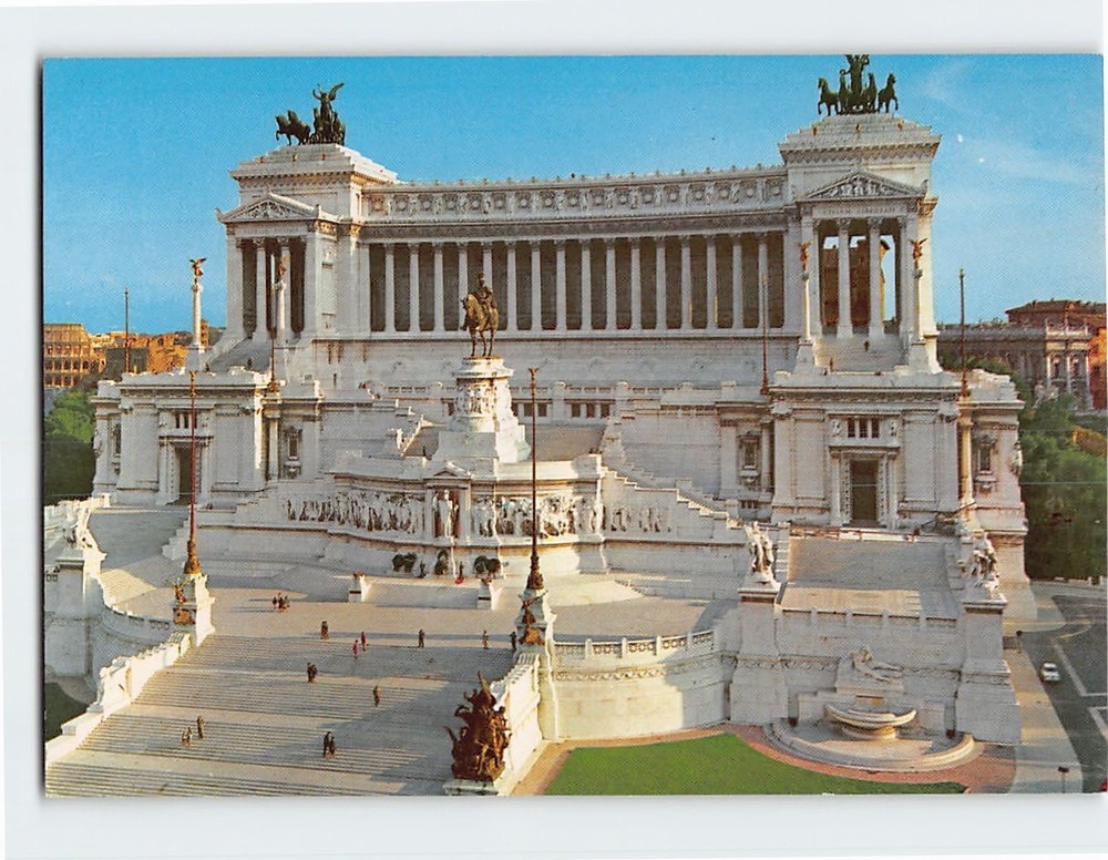Postcard The Altar of the Nation Rome Italy