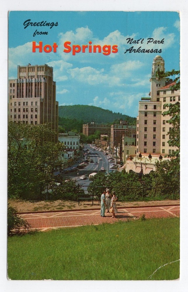 1960s? Chrome - CLOSEOUT - Central Avenue - Hot Springs Nat'l Park, Arkansas
