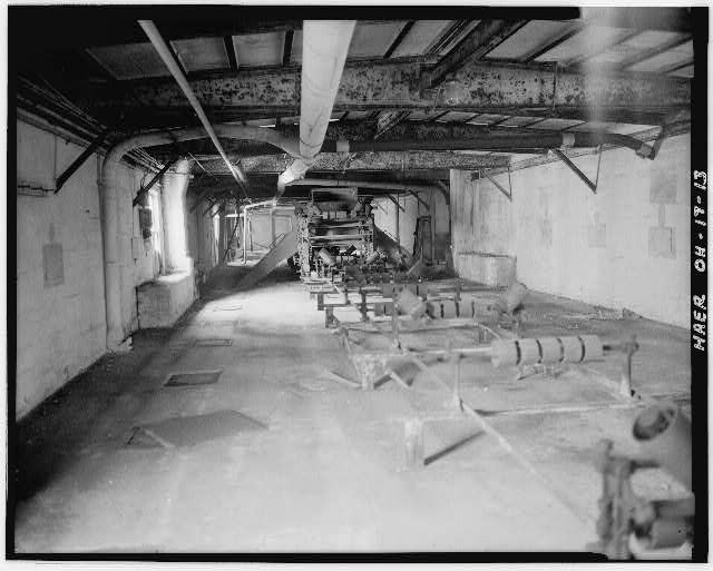 Broadway Mill Streets Quaker Oats Cereal Factory 1900s Interior Fire Damage