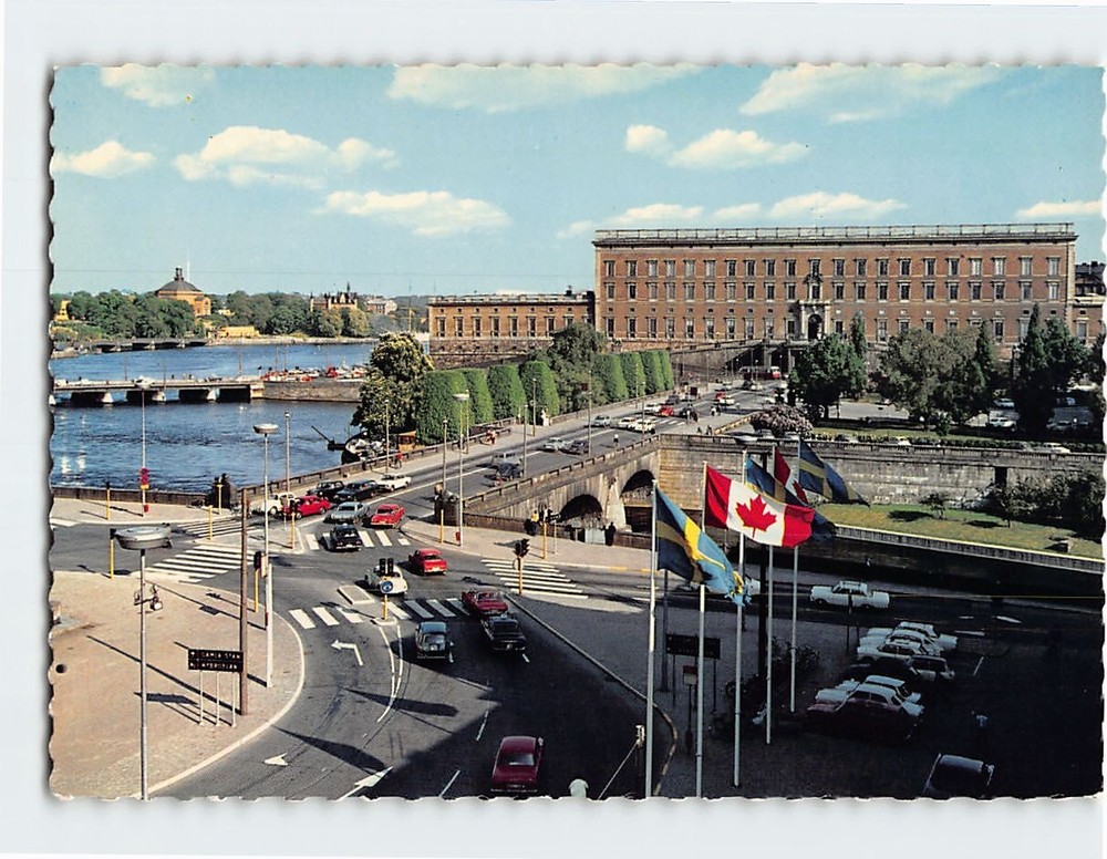 Postcard The Royal Palace Stockholm Sweden