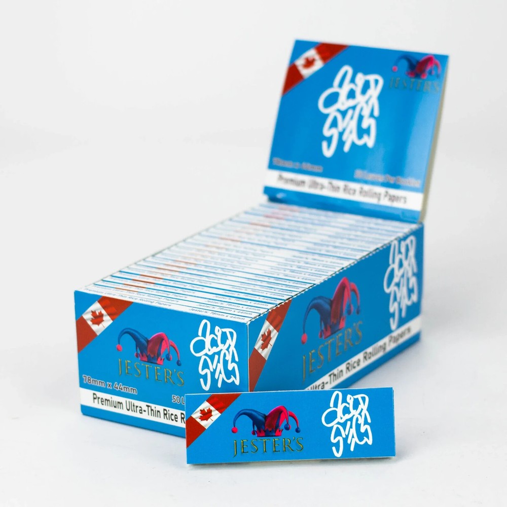 Acid Secs | Ultra thin rice Jester's Rolling Papers-image