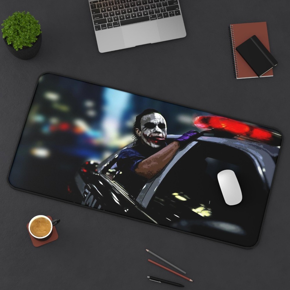 Joker, Large Mousepad, Gaming Desk Mat Art