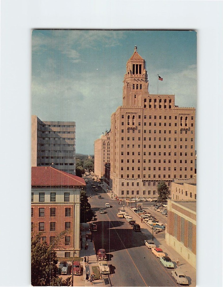 Postcard Mayo Clinic Buildings Rochester Minnesota USA