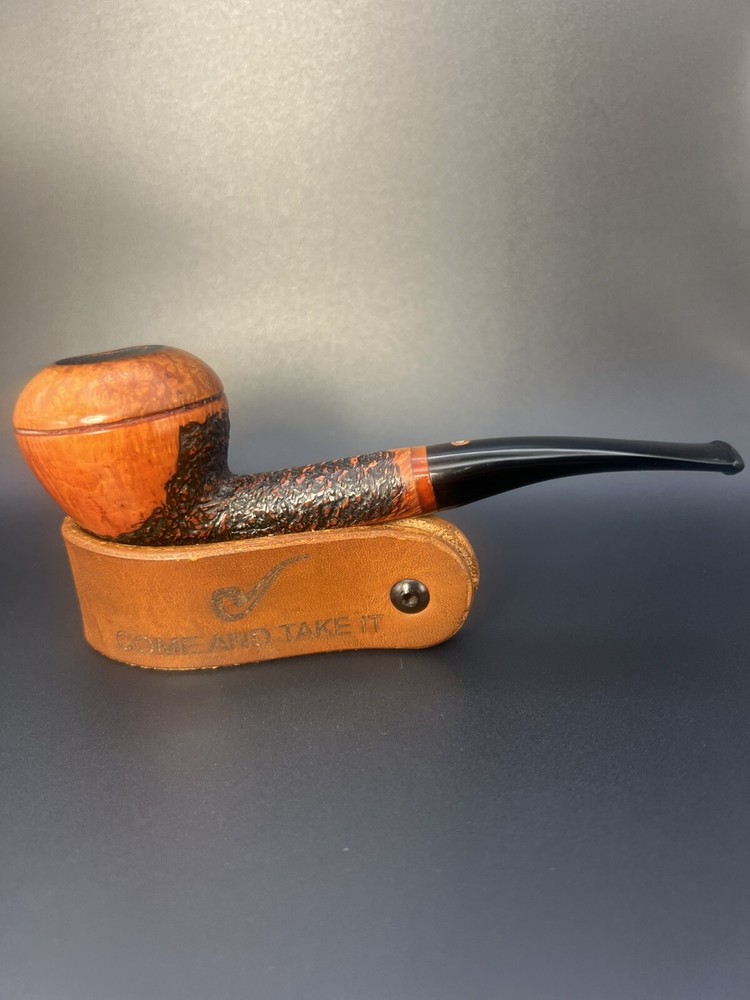 Vintage Tom Spanu Rhodesian Tobacco pipe With Birdseye