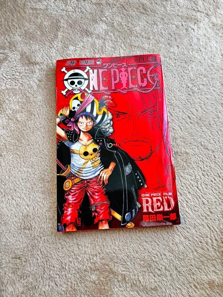 ONE PIECE FILM RED Eiichiro Oda Men's Comic Red 作品