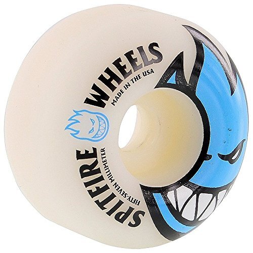 Spitfire Bighead 57mm 99a White Light Blue Skateboard Wheels Set of 4