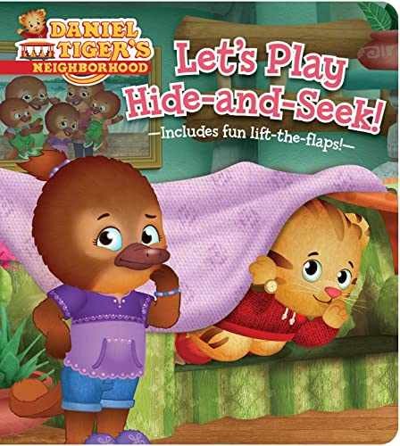 Let's Play Hide-and-Seek! (Daniel Tiger's Neighborhood) - Board book - Very Good