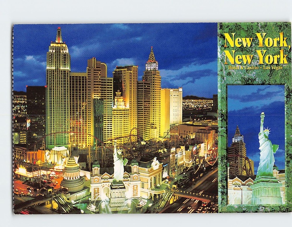 Postcard New York New York Hotel & Casino Las Vegas Nevada USA