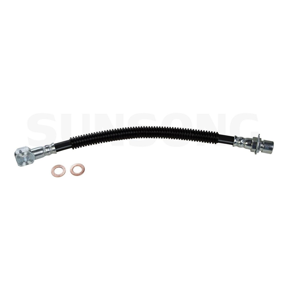 Sunsong 2203200 Brake Hydraulic Hose For 00-03 Chevrolet GMC S10 Sonoma