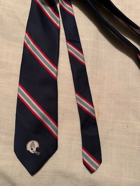 Tie Houston Oilers Football Team NFL Helmet