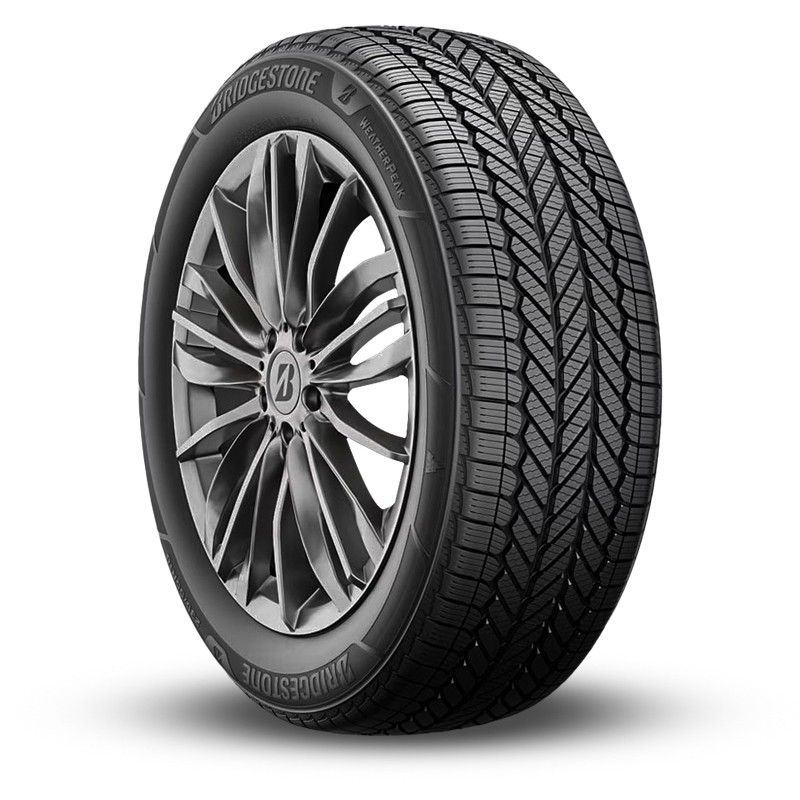 1 Bridgestone WeatherPeak 255/60R19 109H All Season 3PMSF Rated 70K Mi Warranty