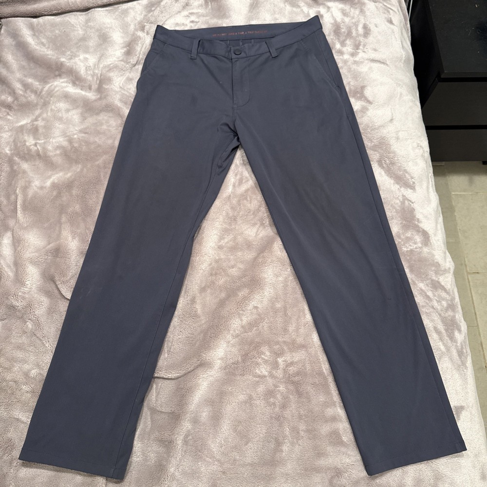 Rhone Pants Mens 32 Commuter Slim  Golf Dress Chino Tech Work School