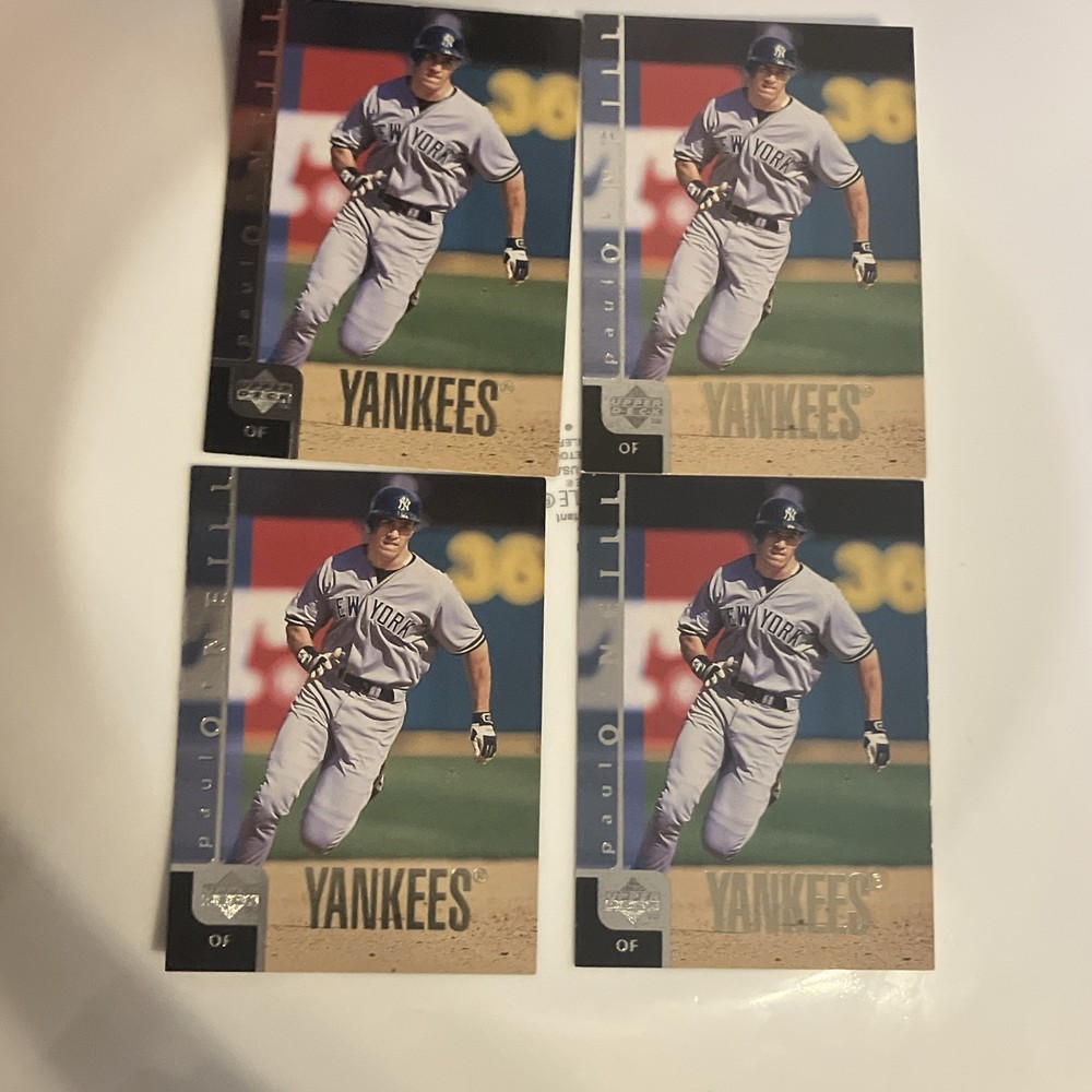 Upper Deck 1995 Paul O'Neill New York Yankees MLB Baseball Card Lot of 4
