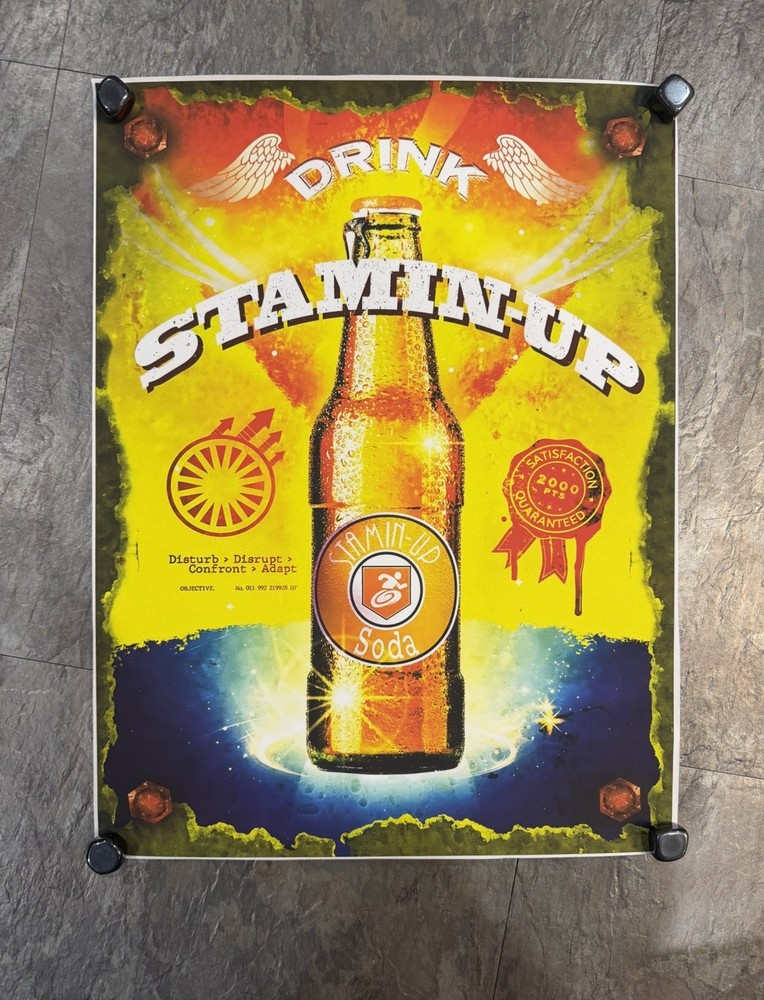 Call Of Duty Zombies Stamin-Up Perk Poster Non Stick 12x15.5