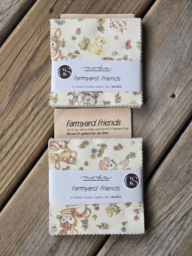 Moda - Farmyard Friends - Quilting Fabric - Charm Pack