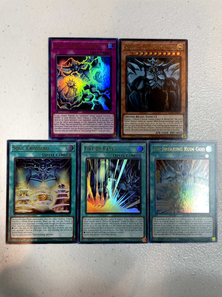 yugioh obelisk the tormentor soul energy fist of fate soul crossing S062