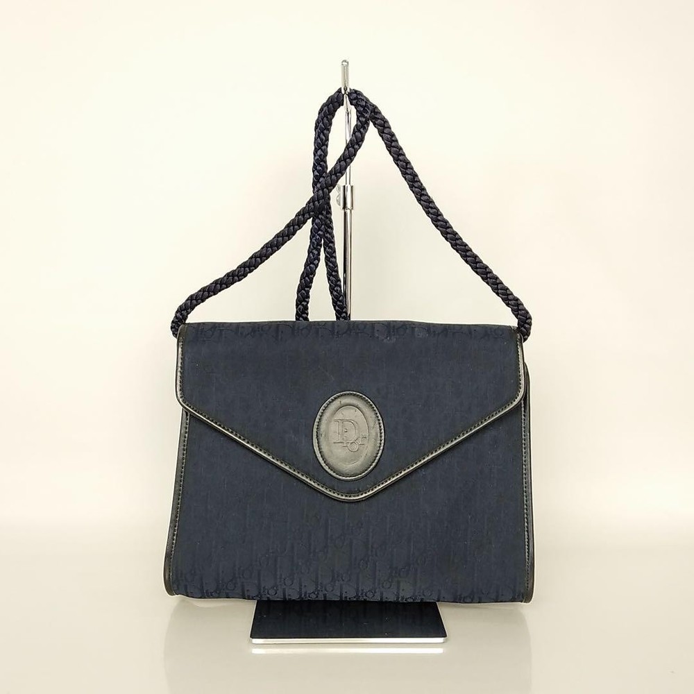 Dior Trotter Navy Blue Shoulder Bag 2502-139 New Designer Handbag