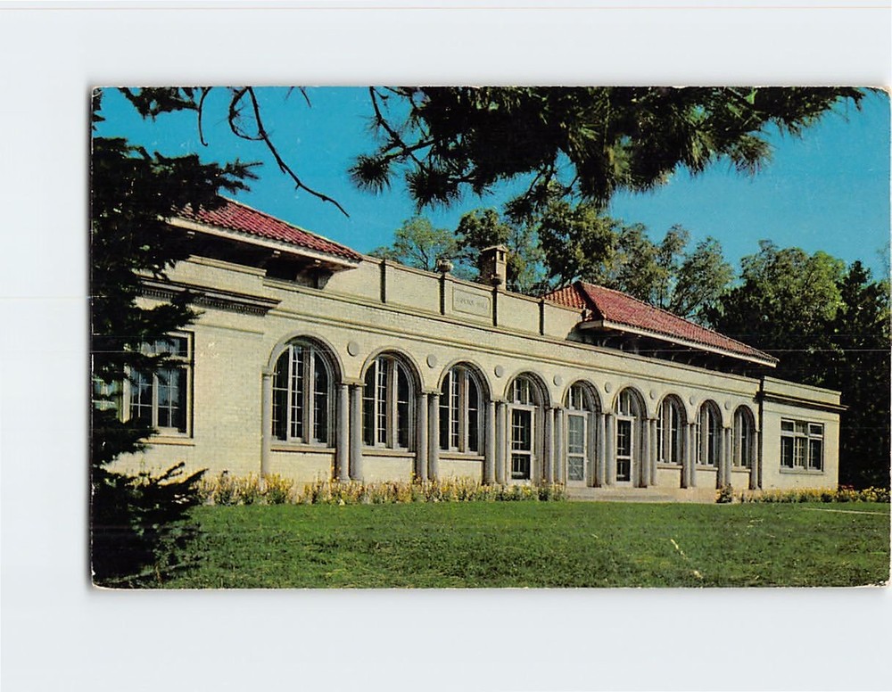 Postcard Ammons Hall Colorado State University Fort Collins Colorado USA