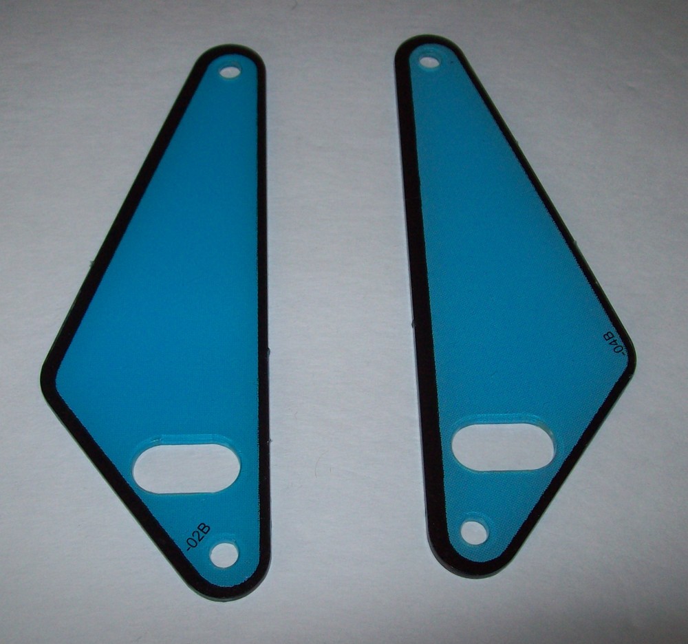 WPT Pinball Machine Plastic Shield Set Vintage Original