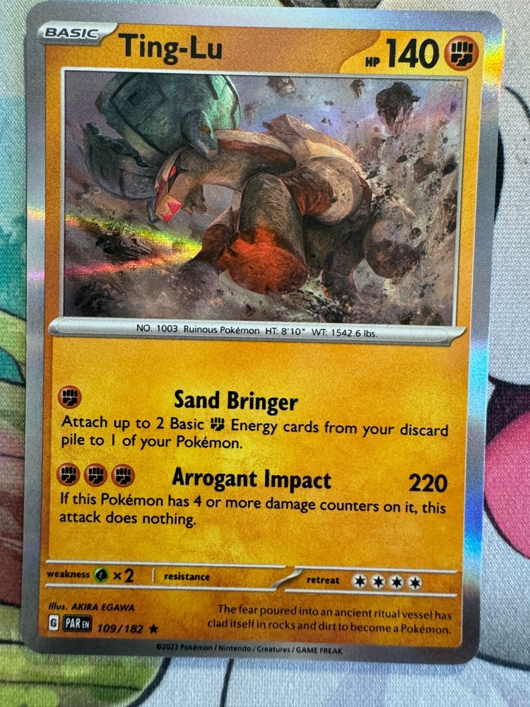 Ting-Lu Holo English Pokemon TCG BKK290