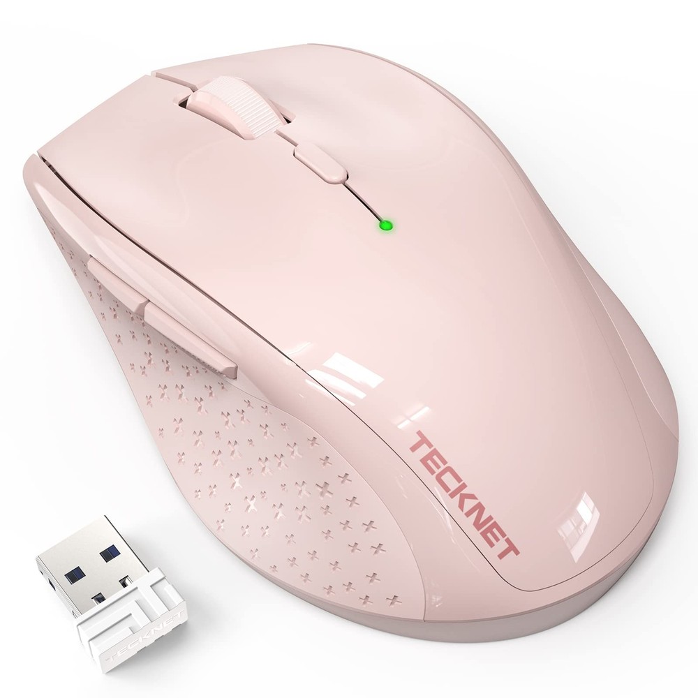 Wireless Mouse with 6-Level 4800 DPI Adjustable Sensitivity and 30-Month Battery Life