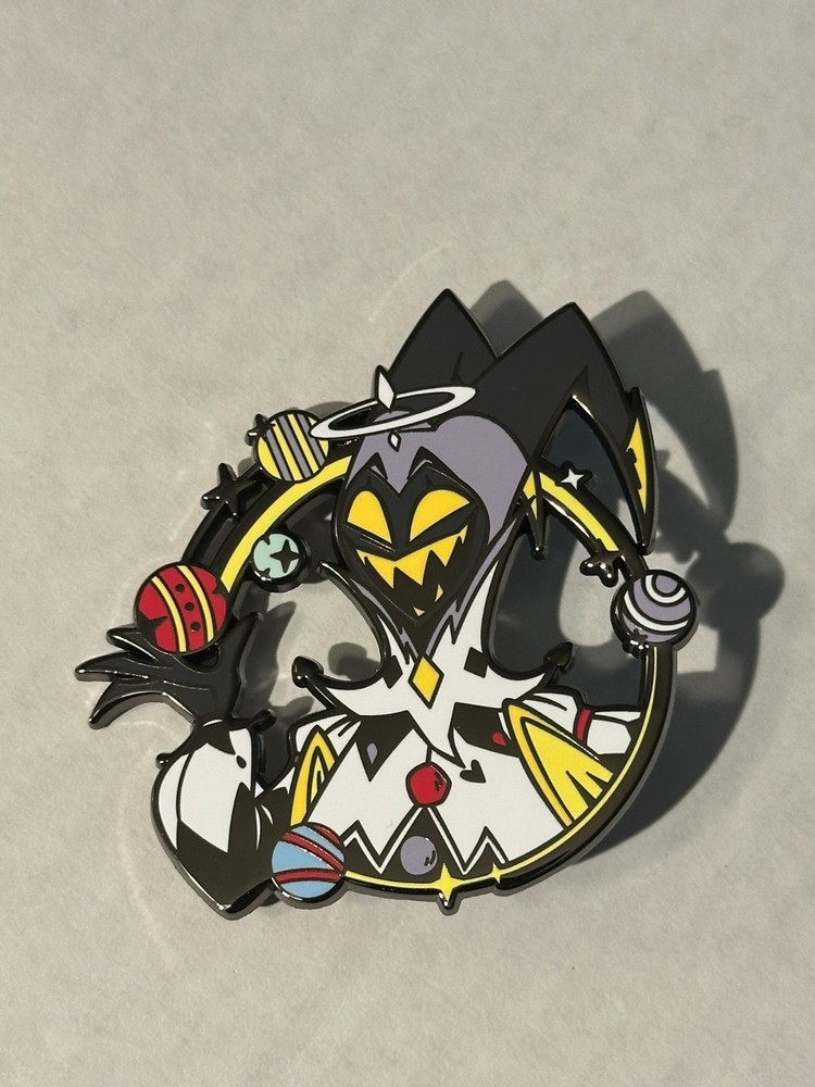 Hazbin Hotel Fanmade Enamel Pin - Adam Hell Rhapsody