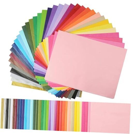 Sheets 36 Multicolor Tissue Paper Bulk Gift Wrapping Tissue Paper 360