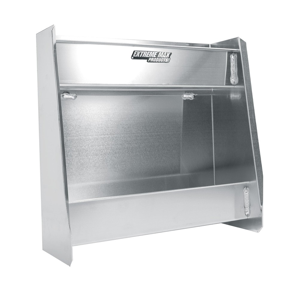 Wall-Mount Aluminum 2-Shelf Open Storage Cabinet for Race Trailer 5001.6205