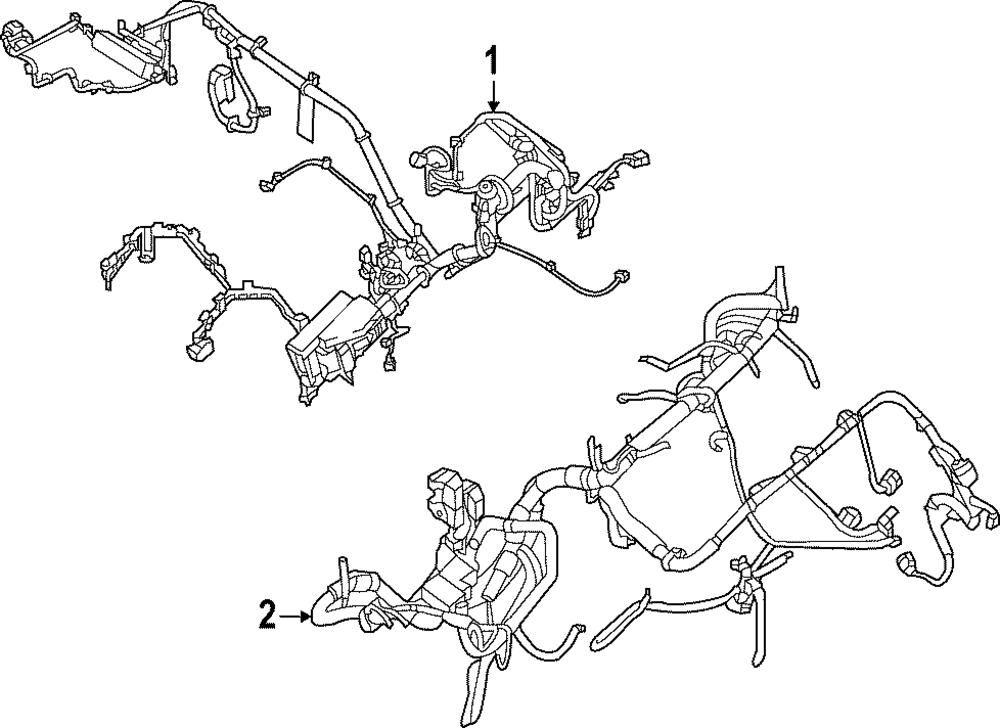 Genuine Nissan Engine Harness 24011-6RF1C