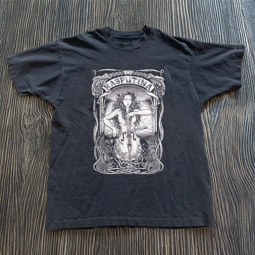 Rasputina cello rock band Unisex Black T-shirt Size S-5XL