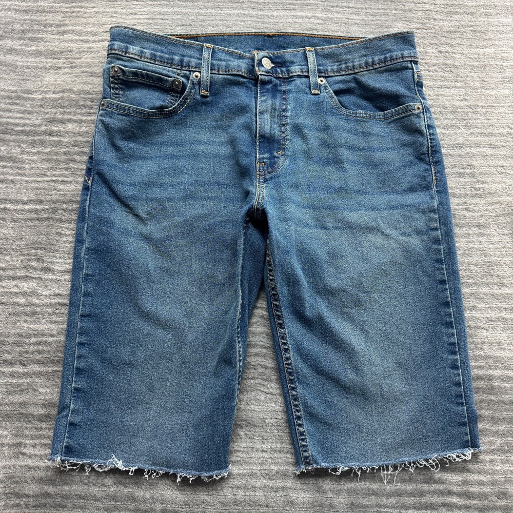 Levi's 511 Jean Shorts Size 32 Mens Slim Fit 12