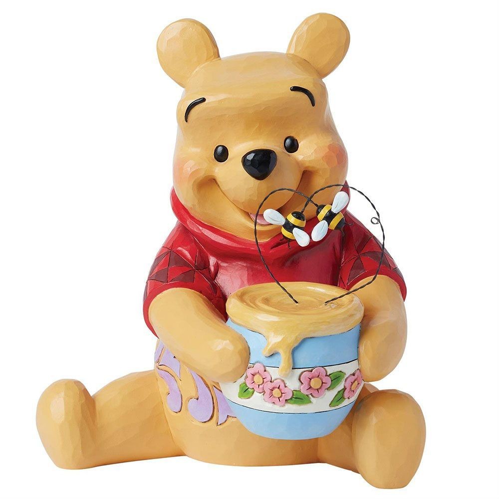 Jim Shore Disney Traditions Winnie the Pooh Big Figure 30cm Honey Pot Doll