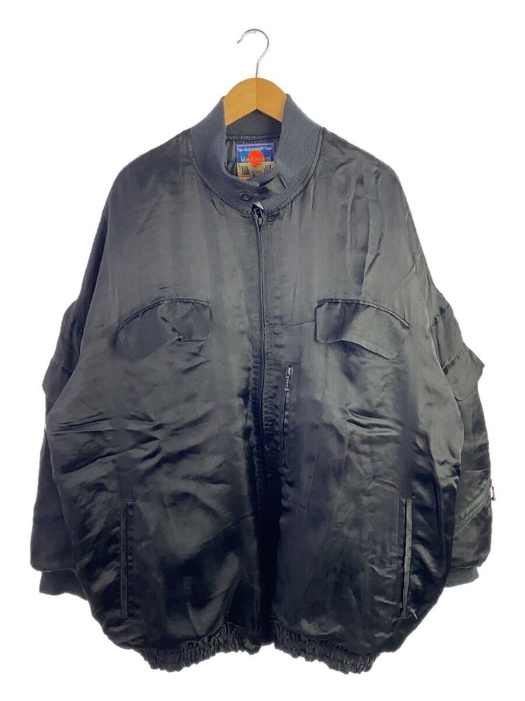 Blackmeans Oversize/Flight Jacket/5/Rayon/Blk/945-76Tj317-1/Frayed 30101
