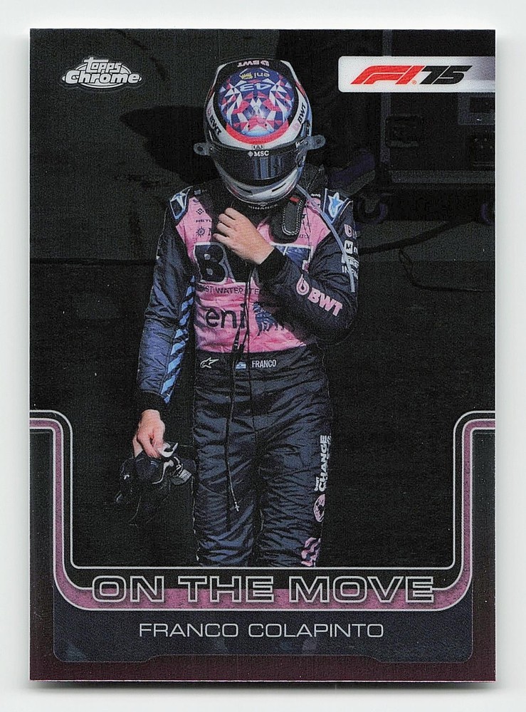 2025 Topps Chrome Formula 1 #187 Franco Colapinto