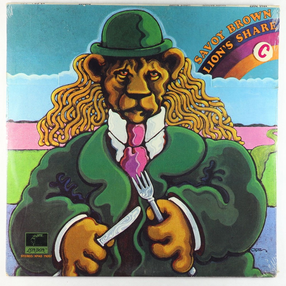 Savoy Brown - Lion's Share LP - Parrot SEALED