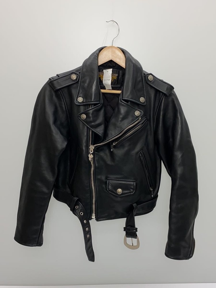 Harley Davidson Double Riders Jacket/-/Leather/Blk 3476