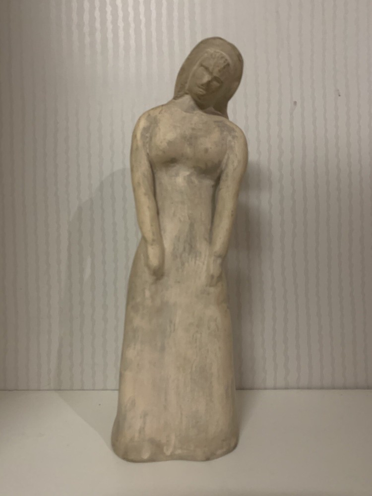 Abstract Female Figure Sculpture Modern Art Decor-image